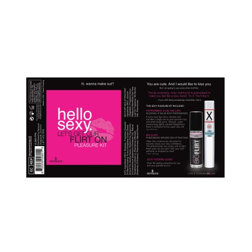 Sensuva Hello Sexy Kit de Placer - Esenciales para Flirtear