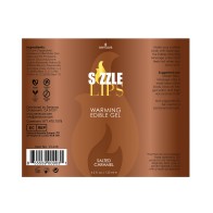 Sizzle Lips Warming Gel - Salted Caramel