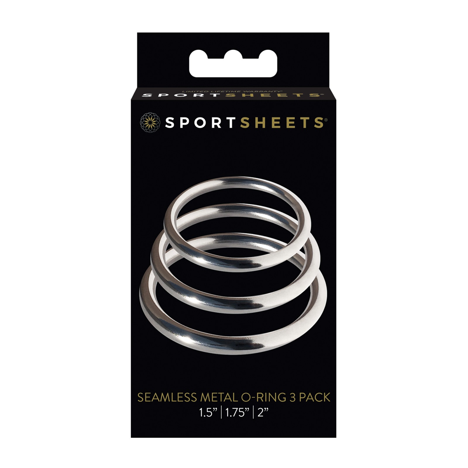 Sportsheets Metal O Ring Pack of 3