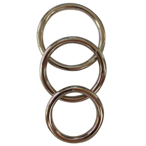 Sportsheets Metal O Ring Pack of 3