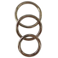 Sportsheets Metal O Ring Pack of 3