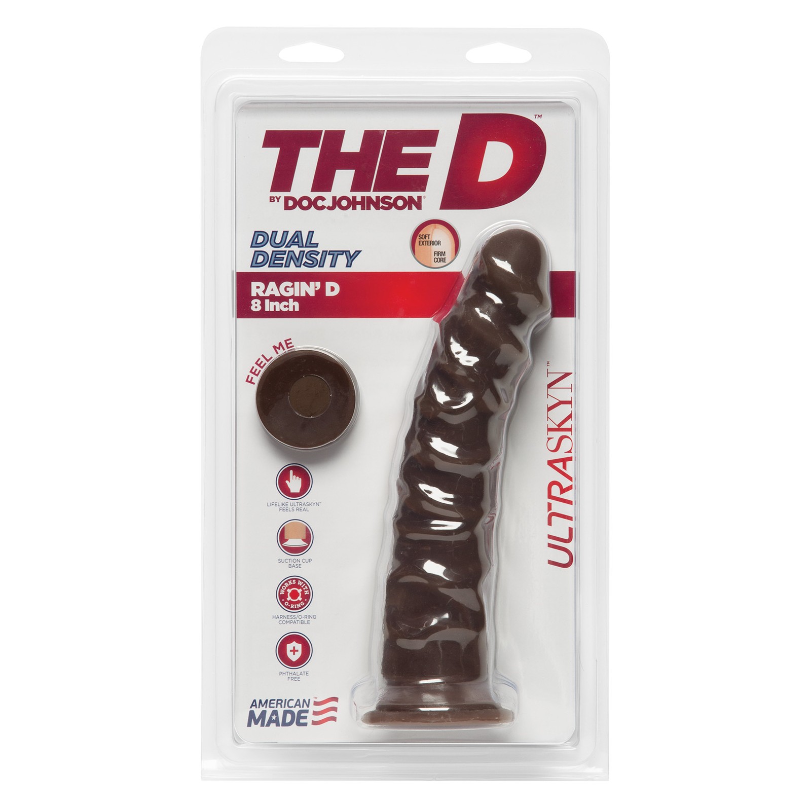 The D 8" Ragin D - Chocolate