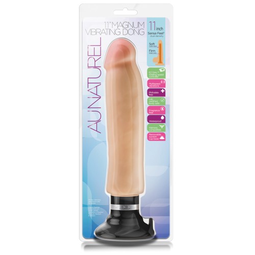 Dong Vibrador Magnum Au Naturel de 11 Pulgadas | Placer Realista