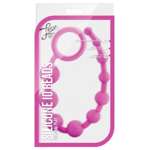 Blush Luxe Silicone Beads 10