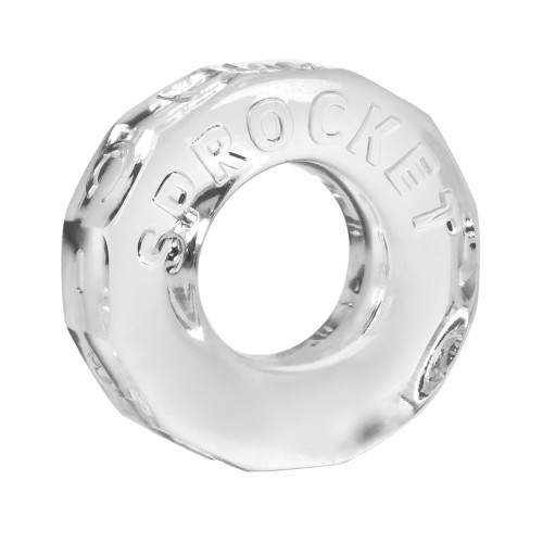 Anillo para el Pene Atomic Jock Sprocket Transparente para Placer Aumentado