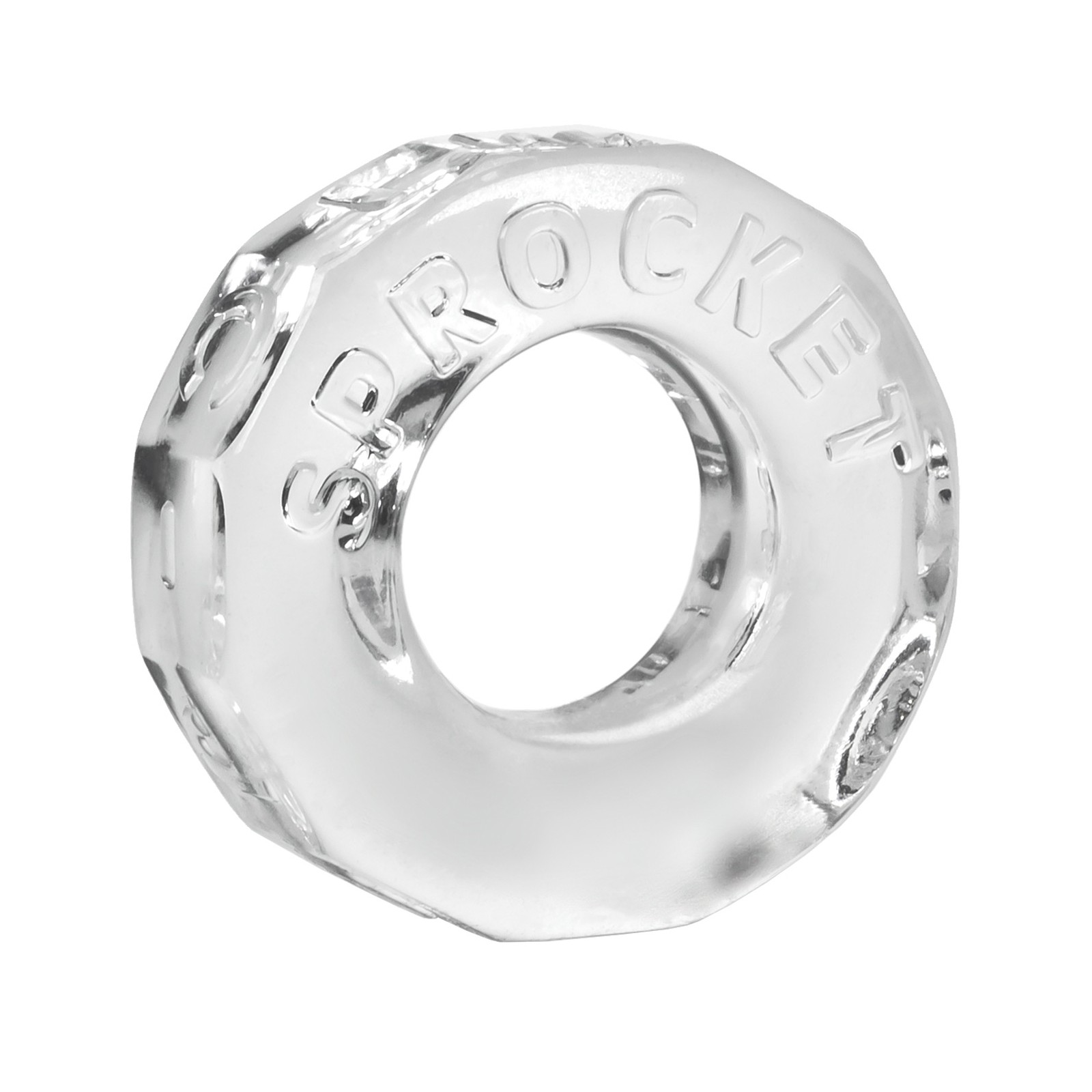 Anillo para el Pene Atomic Jock Sprocket Transparente para Placer Aumentado