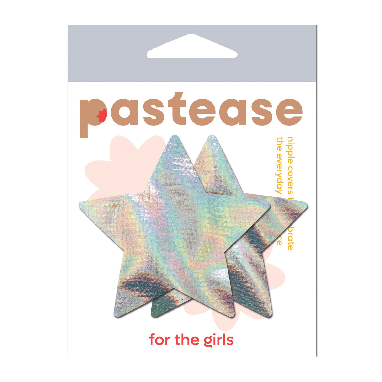 Pastease Premium Hologram Star - Silver O/S