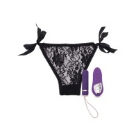 Nu Sensuelle Pleasure Panty Bullet Remote Control Purple