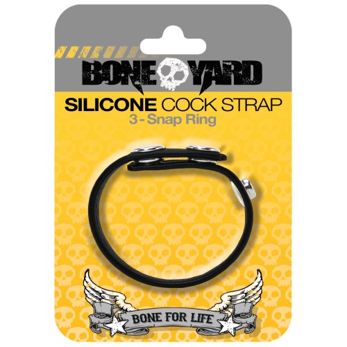 Boneyard Cock Strap Black