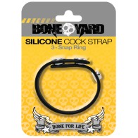 Boneyard Cock Strap Black