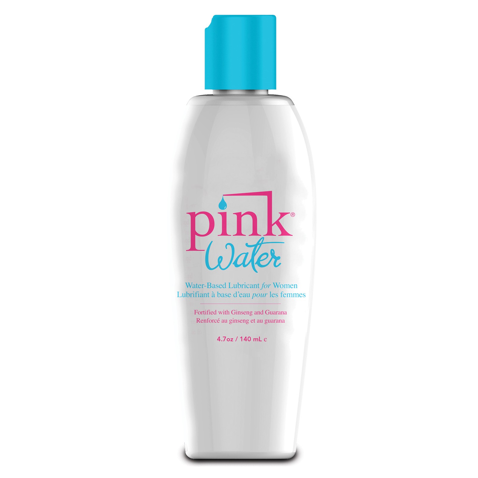 Lubricante de Agua PINK - Botella de 4.7 oz con Tapón Flip