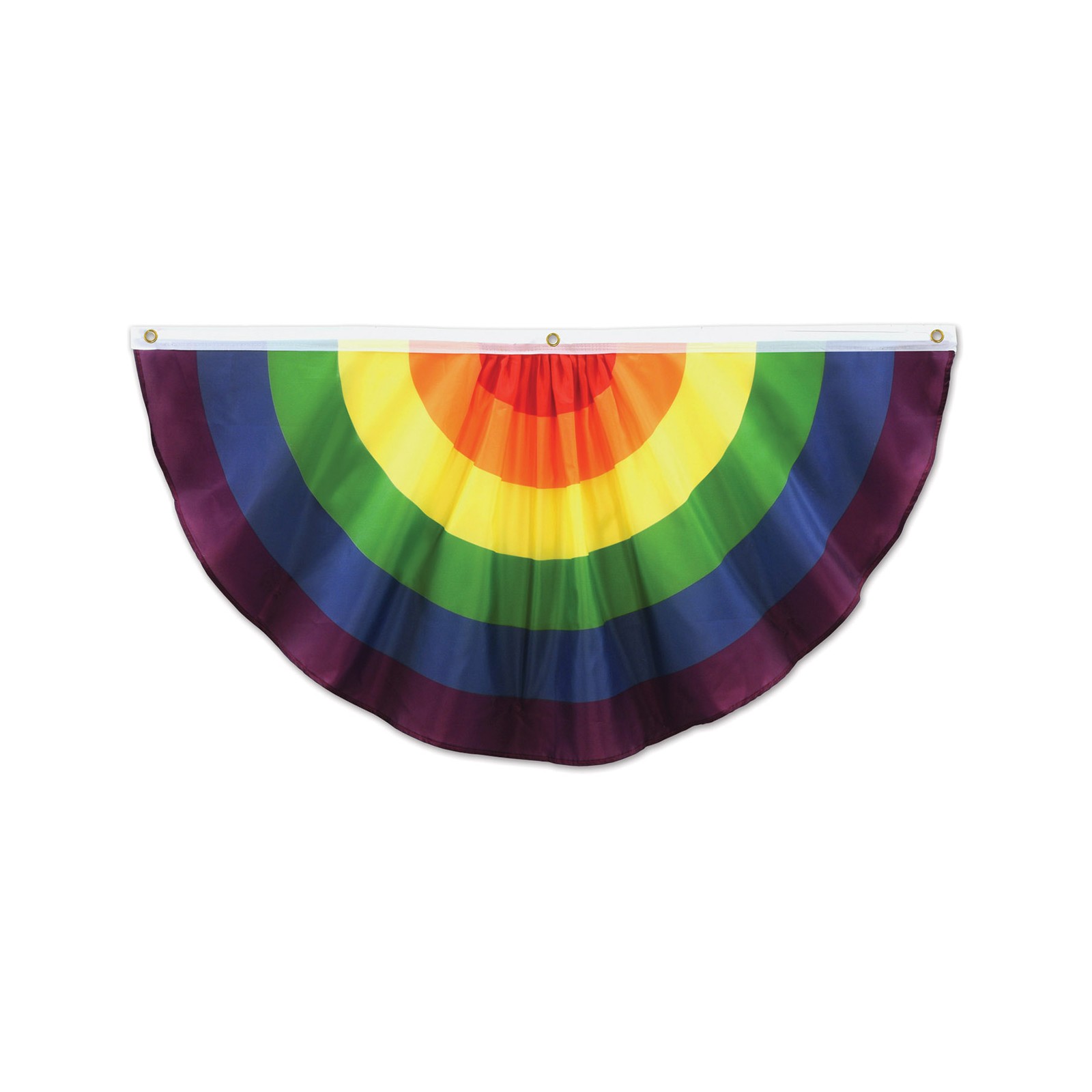 Rainbow Fabric Bunting Celebration