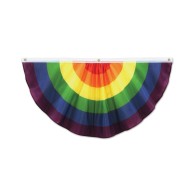 Rainbow Fabric Bunting Celebration