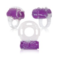 Evolved Unique Pleasure Rings Kit - 3 Pack