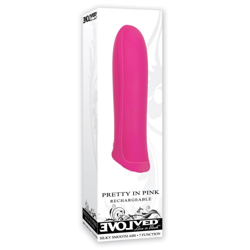 Evolved Pretty In Pink Rechargeable Bullet