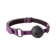 Lust Bondage Ball Gag Purple