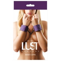 Lust Bondage Purple Wrist Cuffs