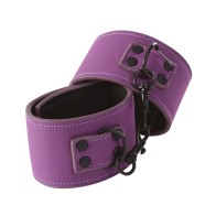 Lust Bondage Purple Wrist Cuffs