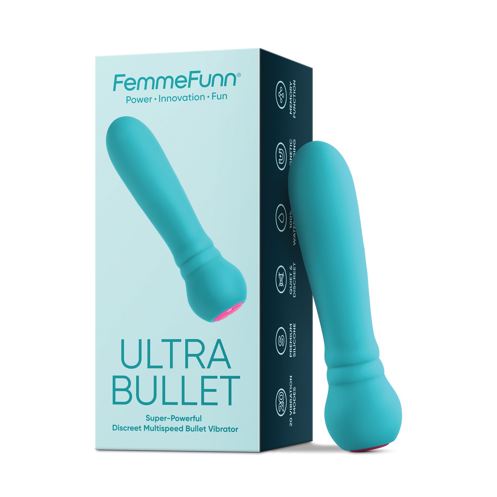 Femme Funn Ultra Bullet Massager Turquoise