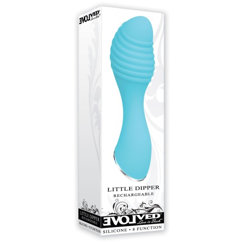 Evolved Little Dipper Rechargeable Mini Vibe - Blue