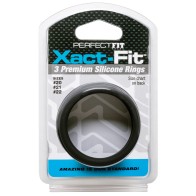 Kit de 3 Anillos Perfect Fit Xact Fit Negro