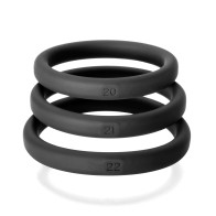 Kit de 3 Anillos Perfect Fit Xact Fit Negro