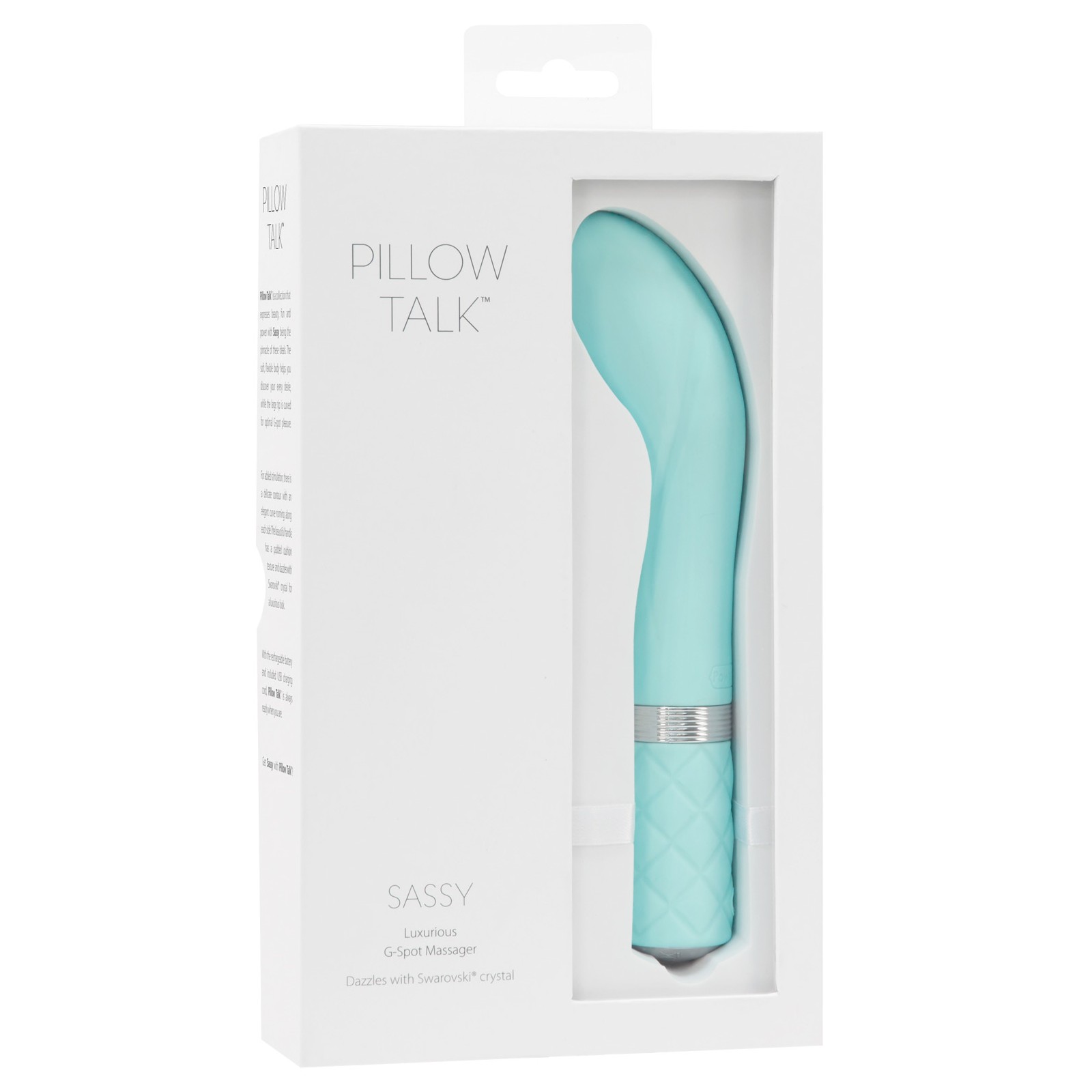 Vibrador G Spot Sassy Pillow Talk Verde Claro