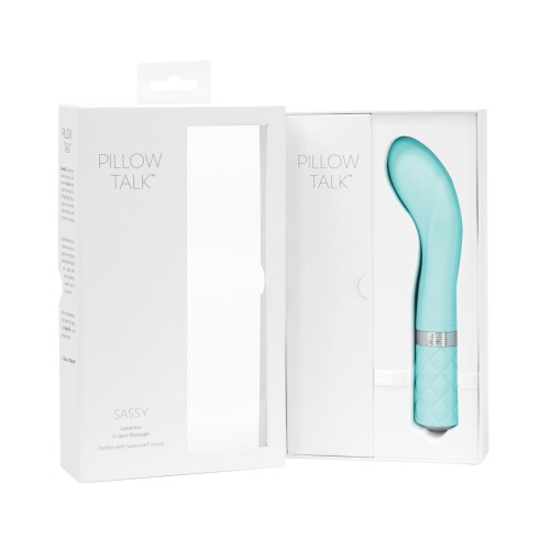 Vibrador G Spot Sassy Pillow Talk Verde Claro