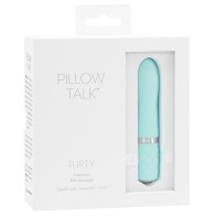 Pillow Talk Flirty Bullet Vibrator Teal