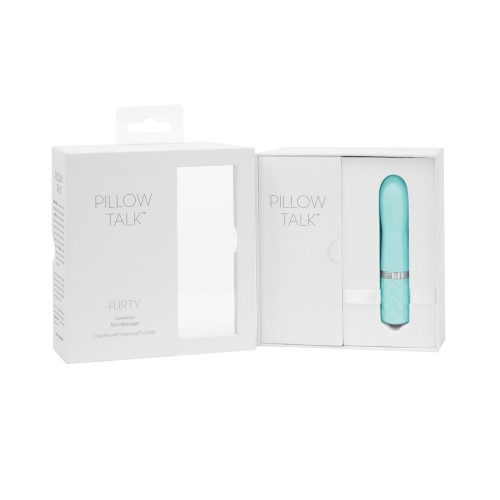 Pillow Talk Flirty Bullet Vibrator Teal