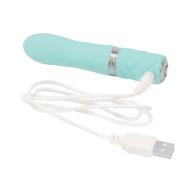 Pillow Talk Flirty Bullet Vibrator Teal