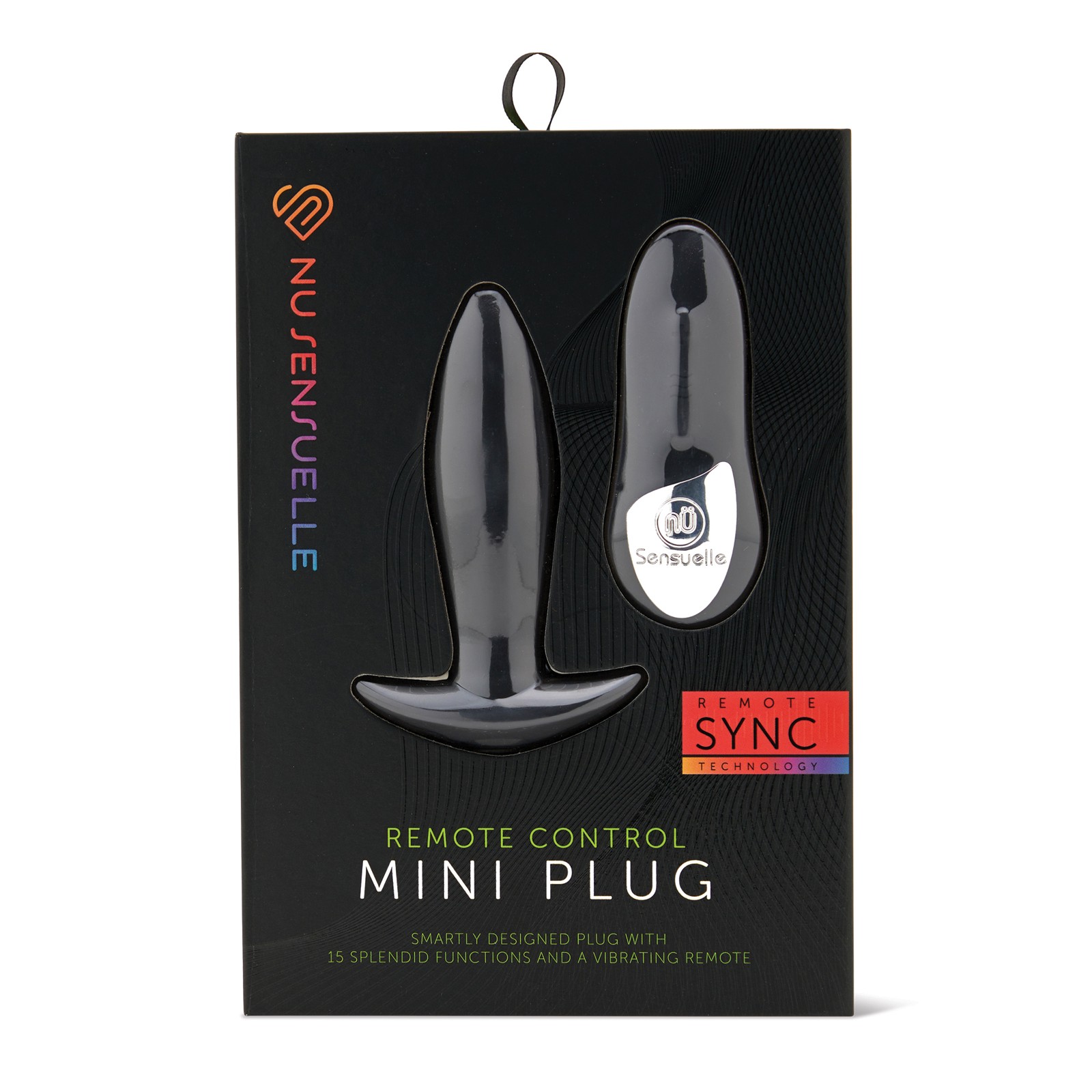 Mini Plug Control Remoto Nu Sensuelle - Negro