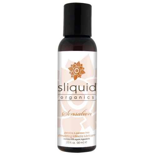 Sliquid Organics Sensation - Natural Aloe Lubricant 2 oz