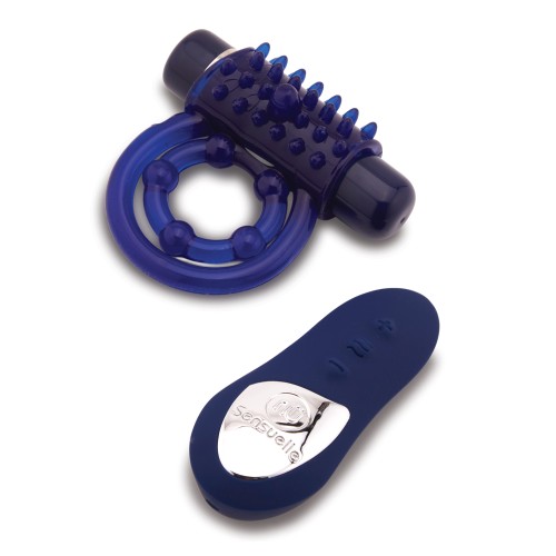 Anillo Vibrador Bullete Recargable con Control Remoto para Parejas