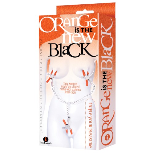 The 9's Orange is the New Black Clamp Set