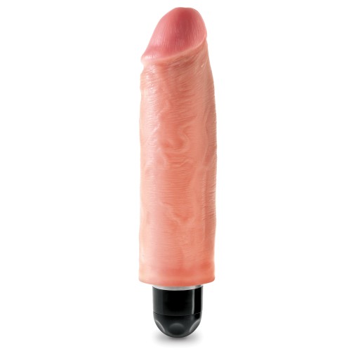 King Cock 6" Vibrador Stiffy para Satisfacción Máxima