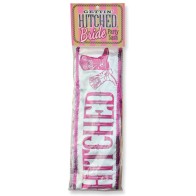 Gettin' Hitched Bride Celebration Sash