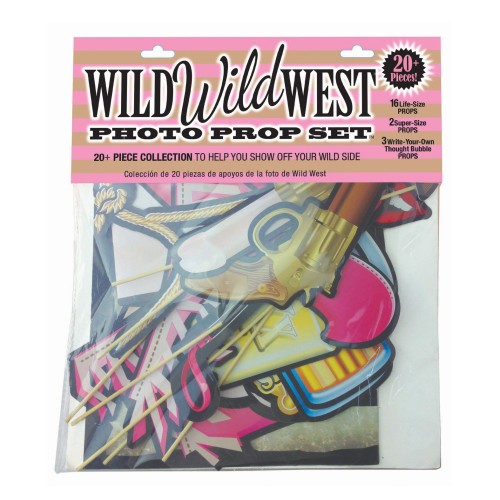 Wild Wild West Photo Props Set for Parties