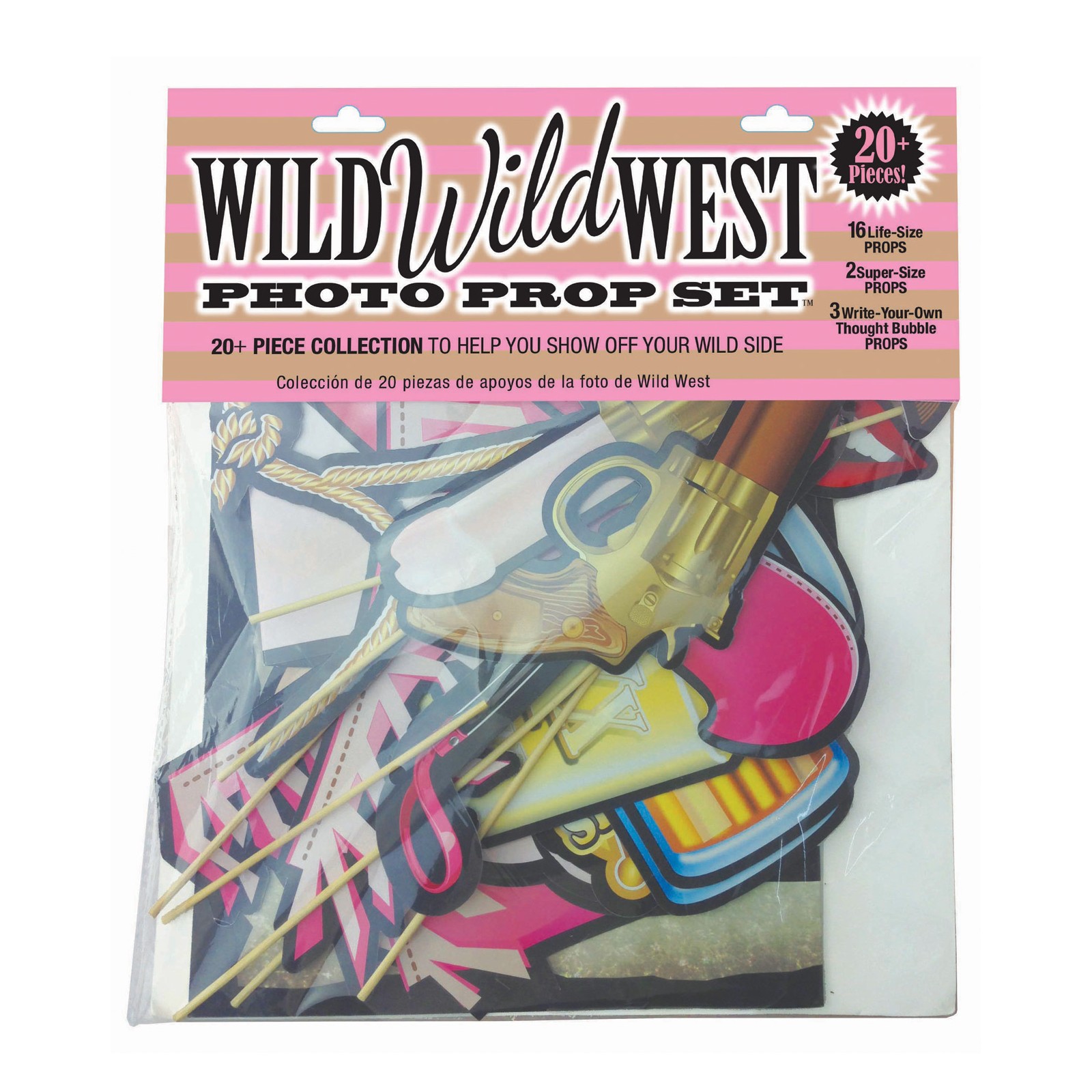 Wild Wild West Photo Props Set for Parties