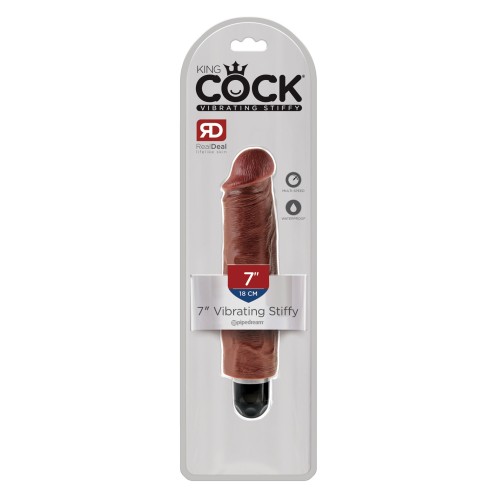 King Cock 7 Inch Vibrating Stiffy for Maximum Satisfaction