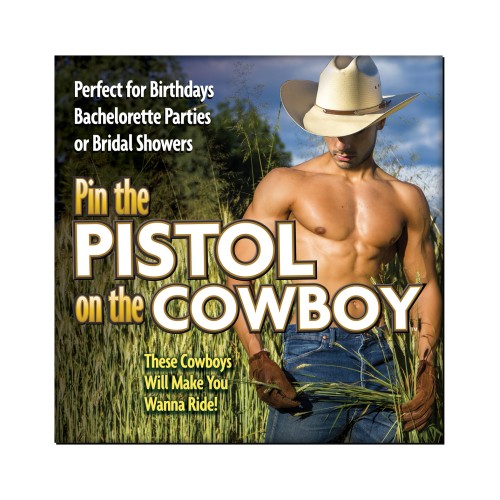 Pin the Pistol on the Cowboy Game