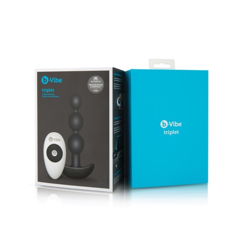 b-Vibe Remote Triplet Anal Beads