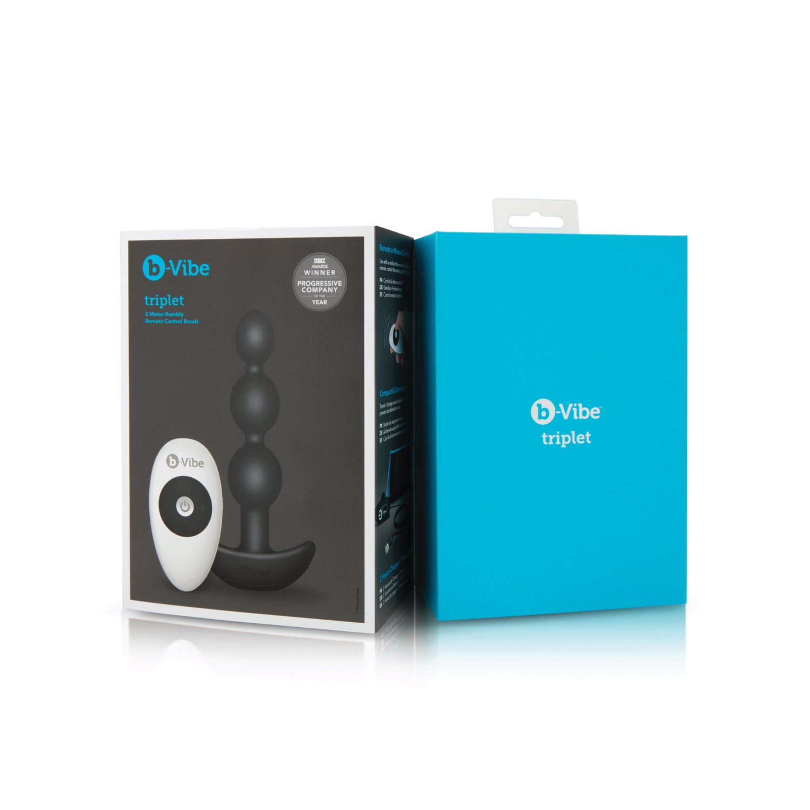 b-Vibe Remote Triplet Anal Beads