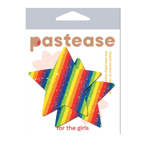 Pastease Premium Glitter Star - Rainbow O/S