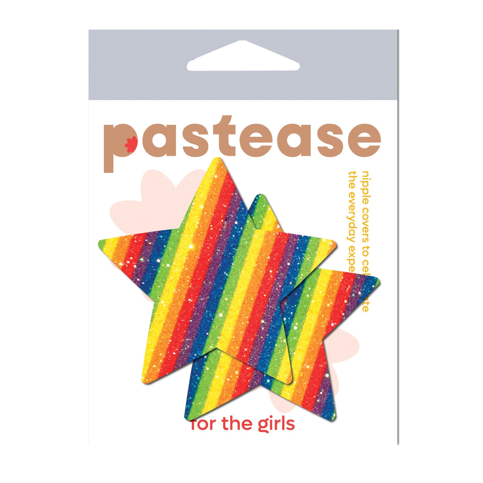 Pastease Premium Glitter Star - Rainbow O/S