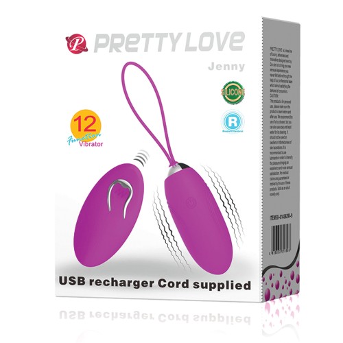 Pretty Love Jenny Remote Control Bullet Vibe - Fuchsia