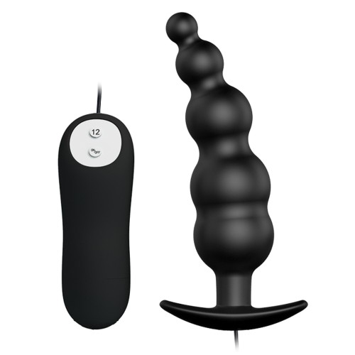 Pretty Love Vibrating Butt Plug Black