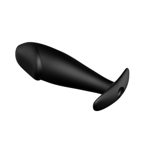 Pretty Love Vibrating Penis Shaped Butt Plug Black