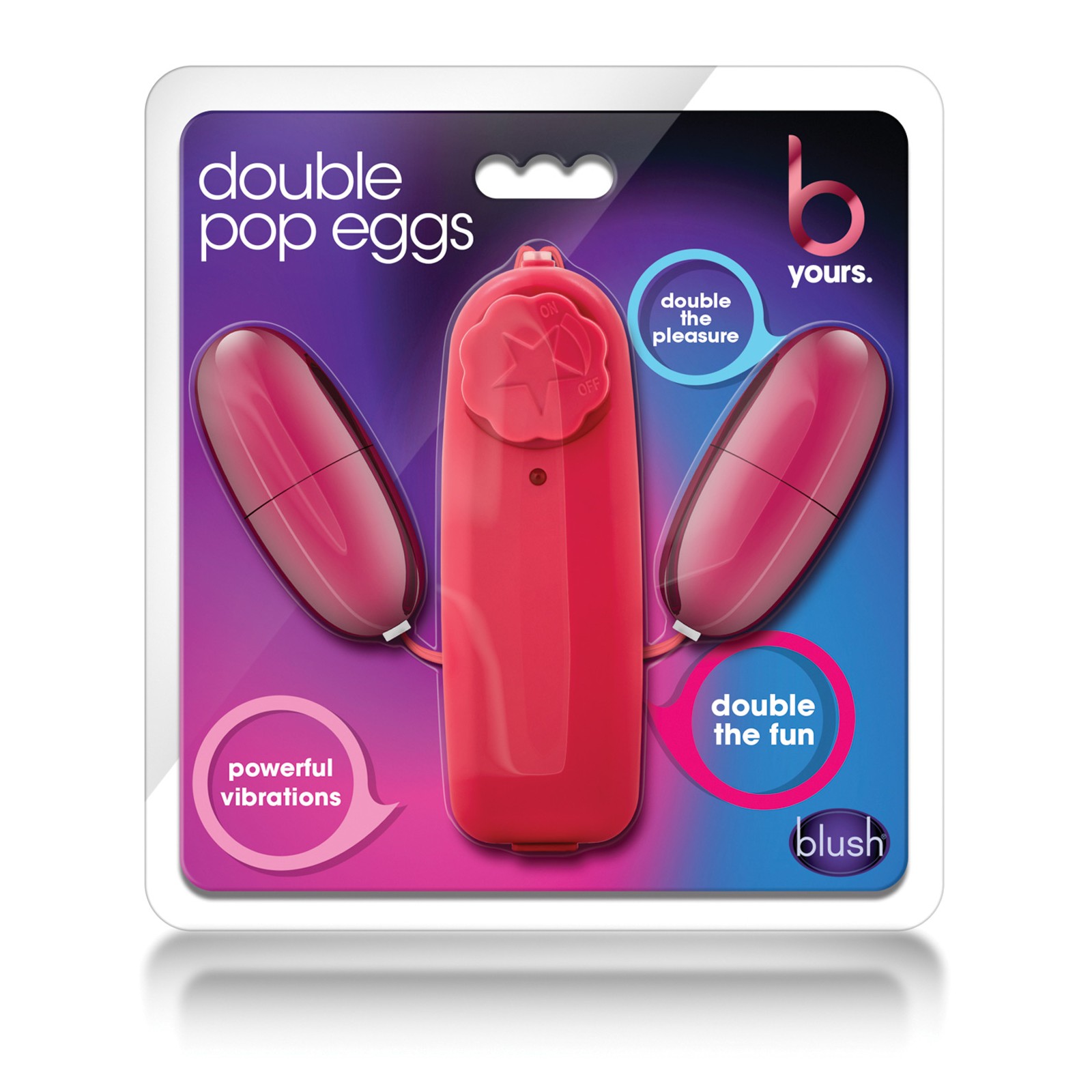 Blush B Yours Double Pop Eggs Cerise