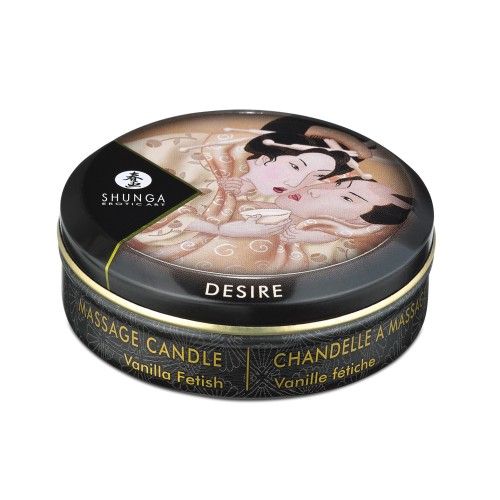 Shunga Desire Mini Massage Candle Vanilla 1 oz